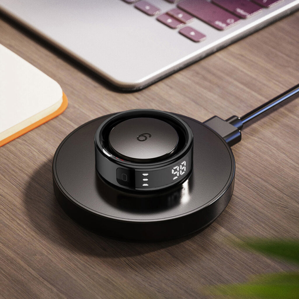 Smart Ring With Display Screen Touch Flip Smart Finger