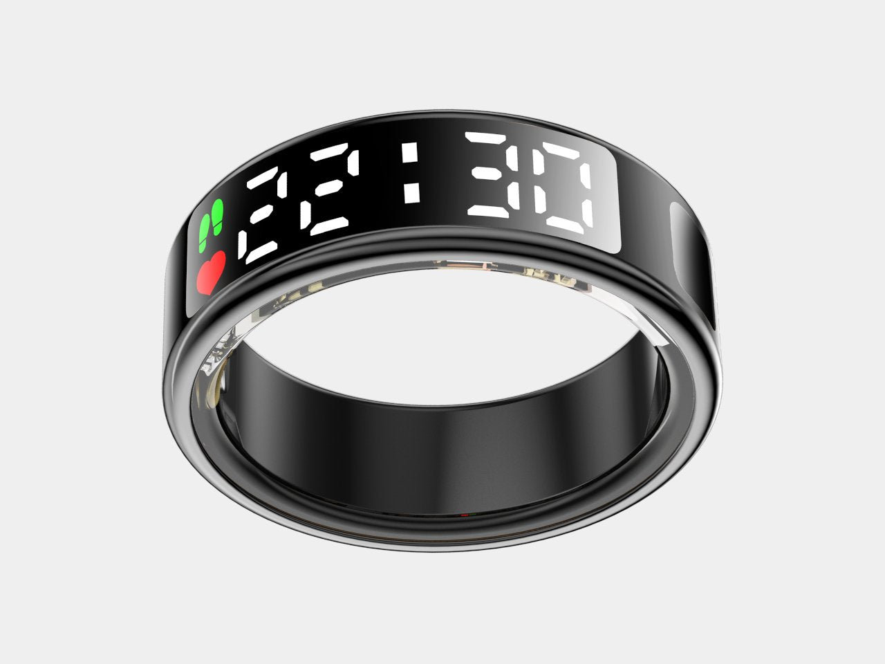 Smart Ring With Display Screen Touch Flip Smart Finger