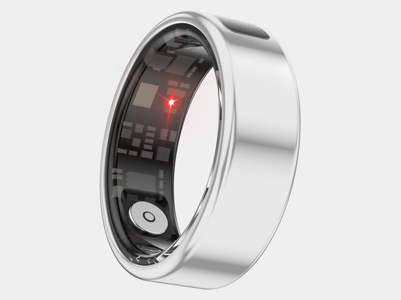 Smart Ring With Display Screen Touch Flip Smart Finger